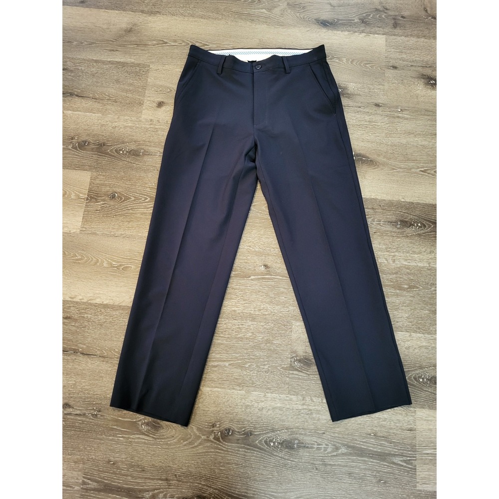 Mens Footjoy Navy Blue Pants Golf Dress Pant Sz 33x31